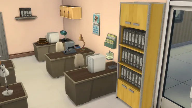 對我來說,校務處就是很普通的辦公空間,沒什麼特別。