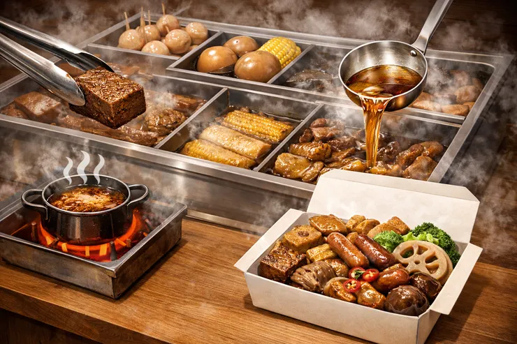 台灣隨處可見的美味小吃：滷味