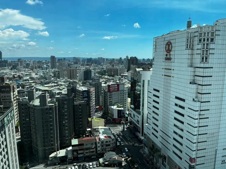 19樓房間看出去的景色