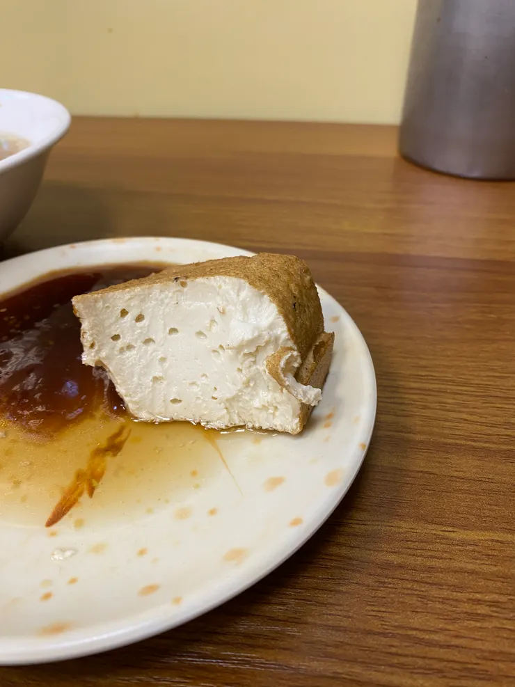 又嫩又充滿豆味的豆腐