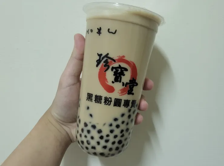 珍珠感覺放的還粉挺多的