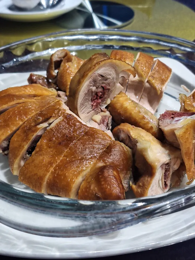 △手切煙燻甘蔗雞