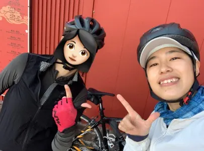 今日的爬坡好夥伴S。
