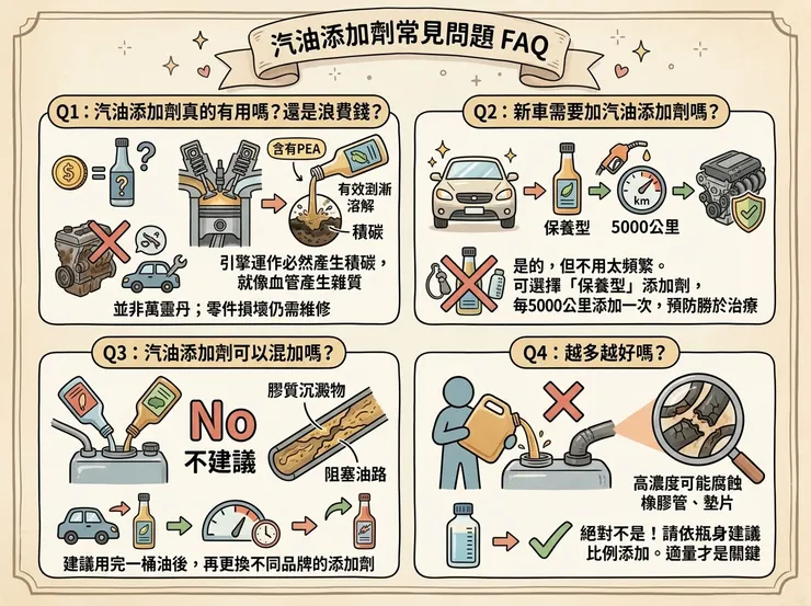 汽油精常見問題FAQ