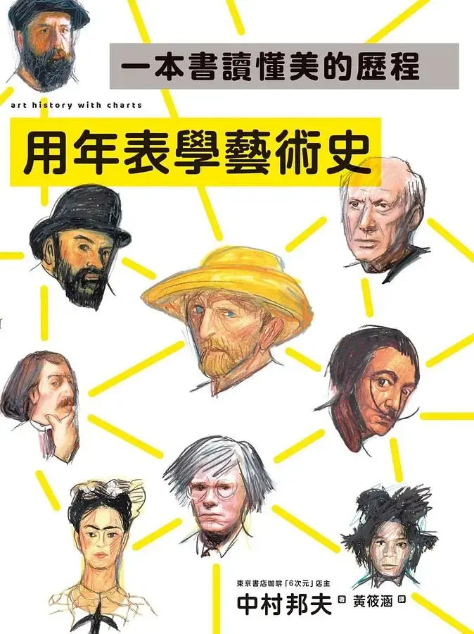 第二本推薦的書《用年表學藝術史》身為語序容易錯亂的我，直接拿歷史的前後關係來排列使我更容易理解。圖片來源自誠品書局