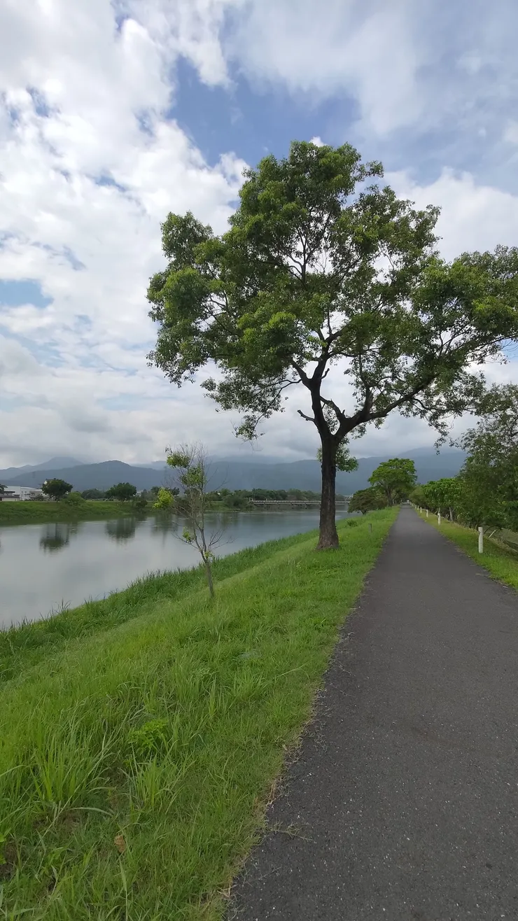 冬山河濱自行車道