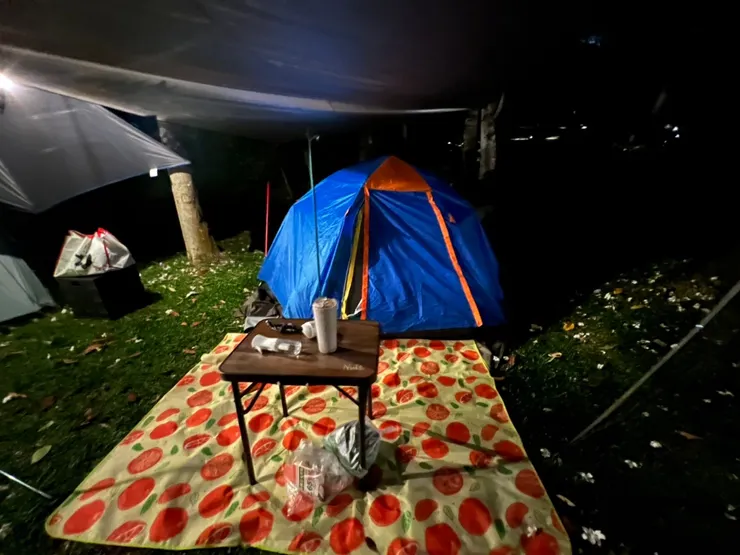 第一次露營的簡易裝備
