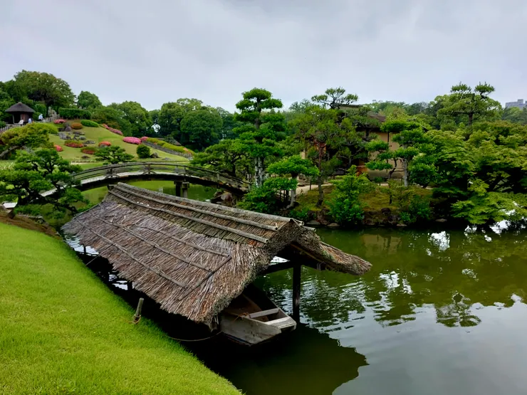 很有層次感的庭園景觀