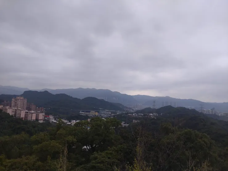 拱北殿看汐止市區