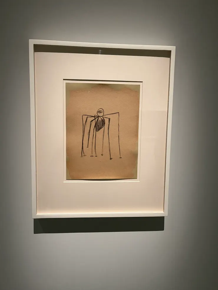 蜘蛛原型是一張畫，創作於1947年