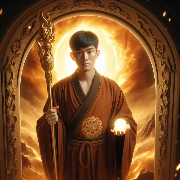 Bing 的copilot 生成的修行者