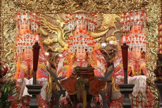 臨水三夫人（圖片截圖於網路）