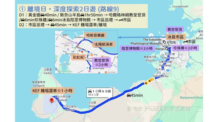 ① 離境日·深度探索2日遊 (路線9)