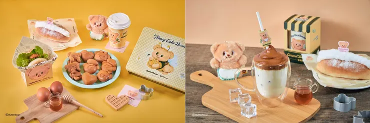 圖說:Butterbear活動期間供應餐點。(資料來源:加州椰子集團)