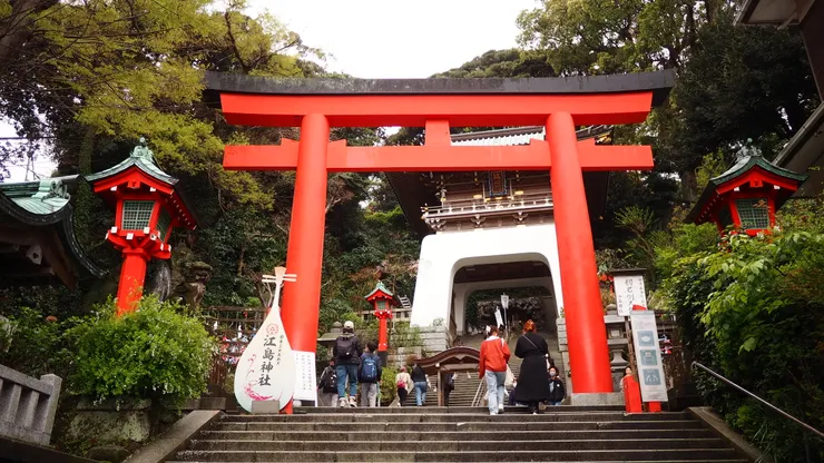 江島神社 大鳥居