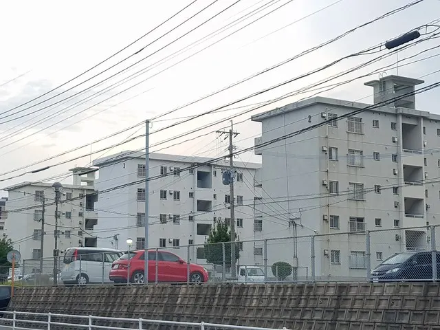 舊小倉陸軍兵器補給廠較裡側的集合式住宅