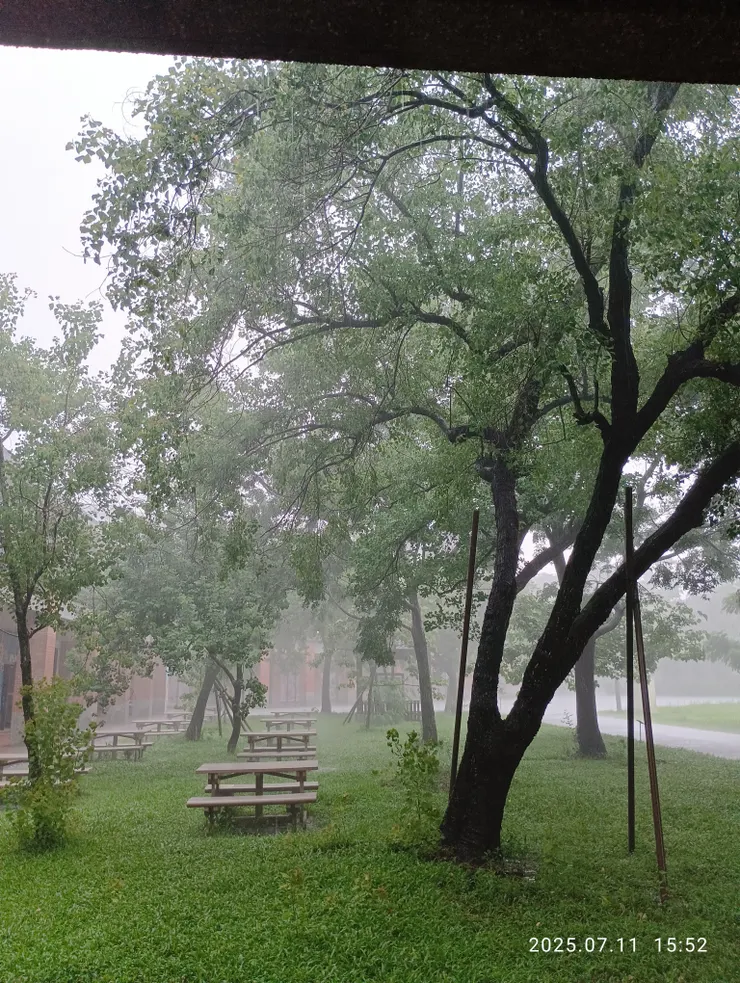 夏雨深鎖小暑心，自拍攝