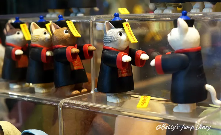 ▲竹北貓角落-殭屍喵喵公仔 /圖片來源：Betty's Jump Diary