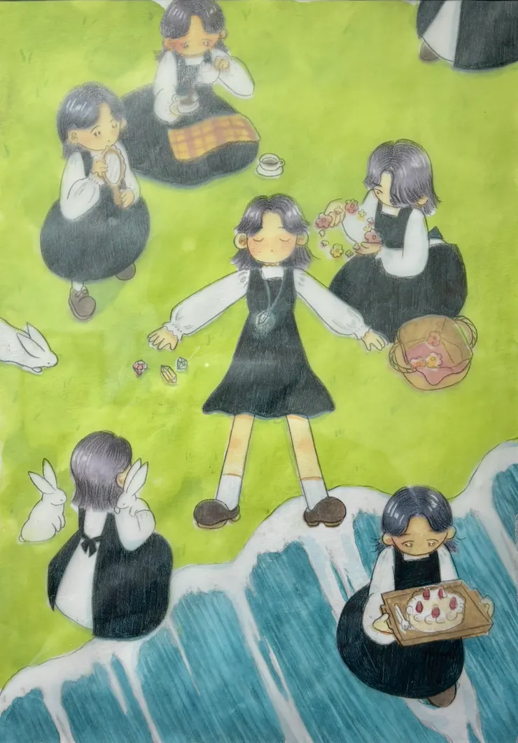 主視覺原畫翻拍