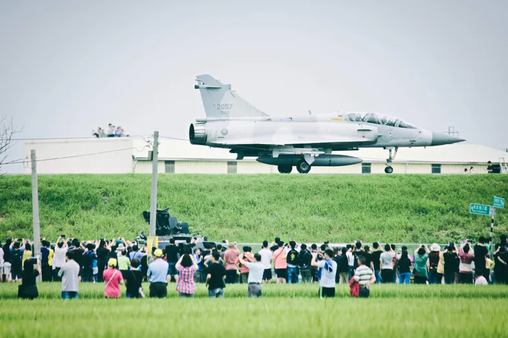 攝於2019漢光演習第6次戰備道起降訓練彰化段