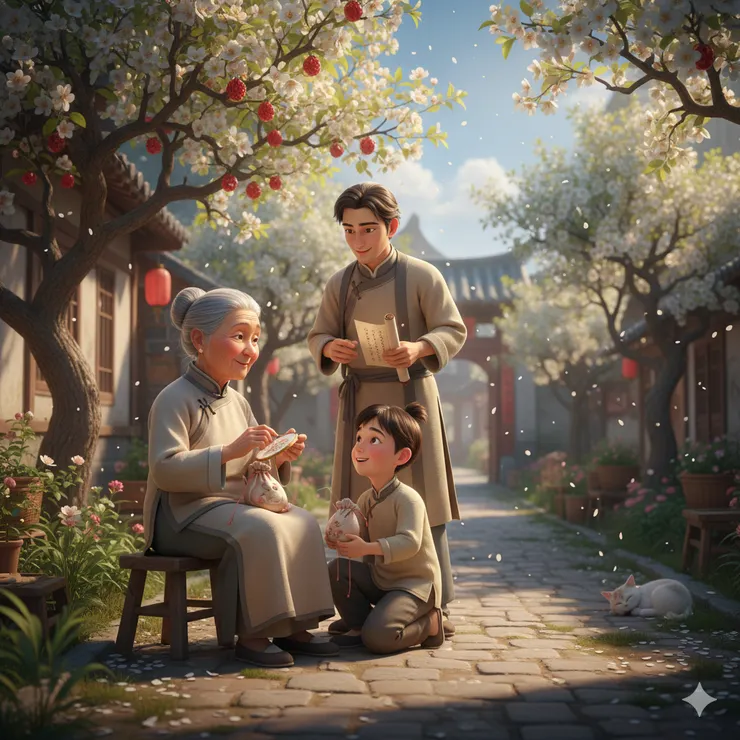 長安街角的梨花巷