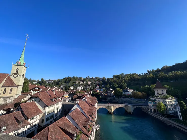 阿勒河孕育了美麗的伯恩