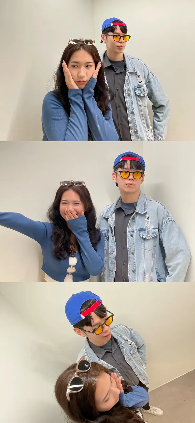 「墨鏡可以嗎？我有棒球帽！還是我穿牛仔外套！你要0.5倍廣角拍照…」我們這樣有Y2K嗎？（´◔​∀◔`)