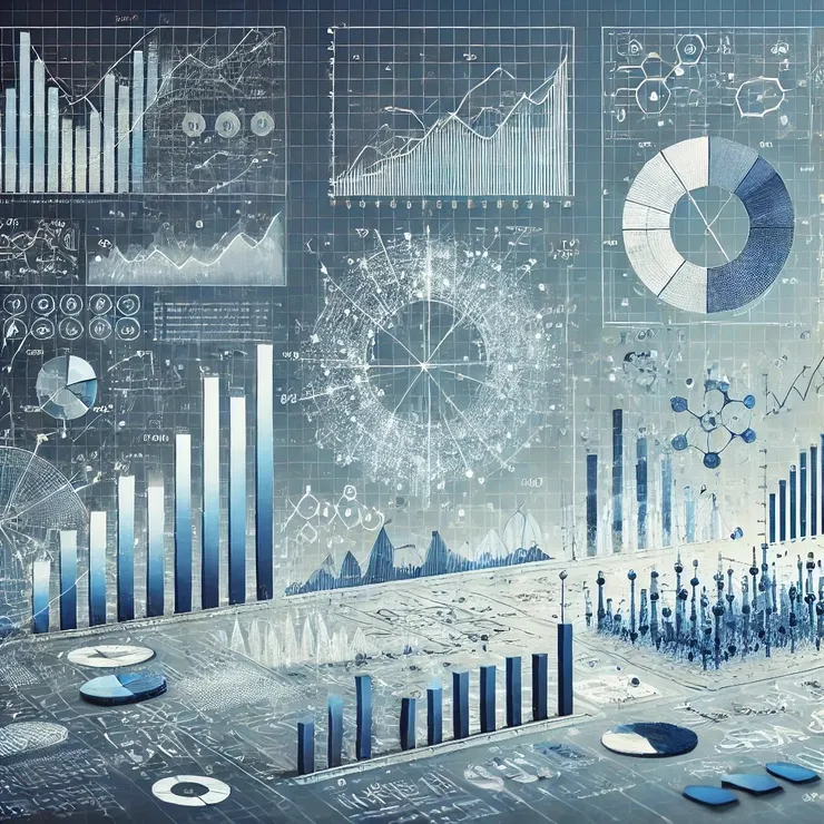 ChatGpt。請幫我畫張圖：統計學