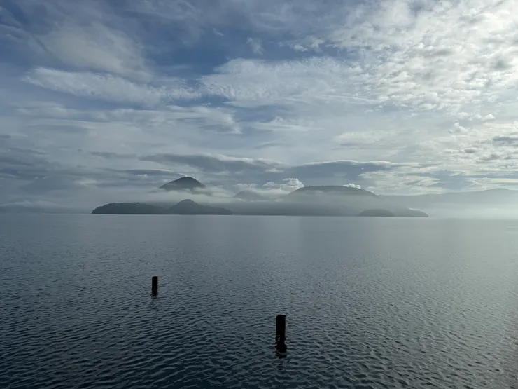露天溫泉的鏡射比這個更美