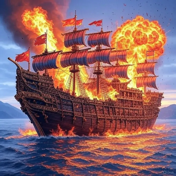 這台戰艦現在正在沉沒⋯⋯許多中國權貴正在棄船逃生