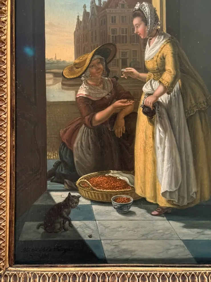 Maria Margaretha La Fargue (1776) The Shrimp Seller