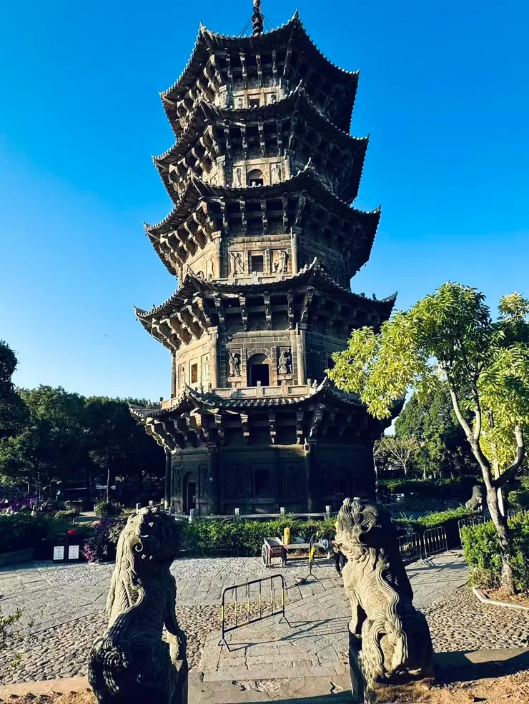 泉州大開元寺的東塔,有千年歷史.