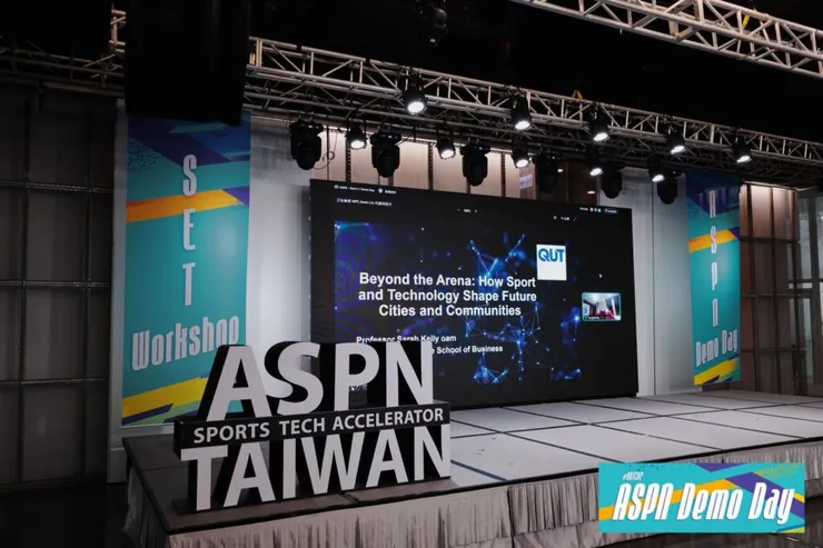 運動部、陽明交大 IAPS 與ASPN國際夥伴共同舉辦 ASPN 成果發表，實際連結全球資源，打造臺灣運動科技護國群山。（圖/IAPS提供）