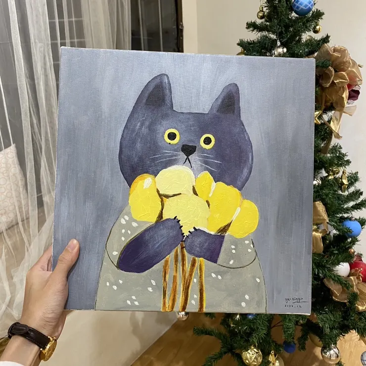 自畫像0010-眼下淚痣與當時灰色