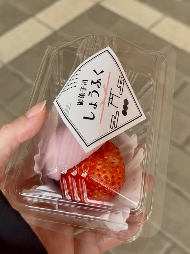 「御菓子司」草莓大福