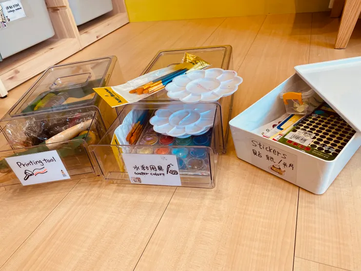 拓印工具（IKEA) / 水彩用具
