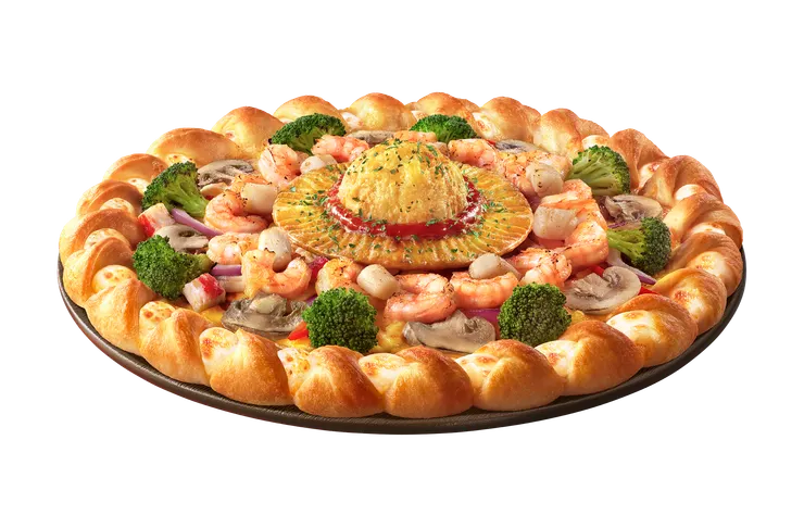 ONE PIZZA：海王芝士扭紋批