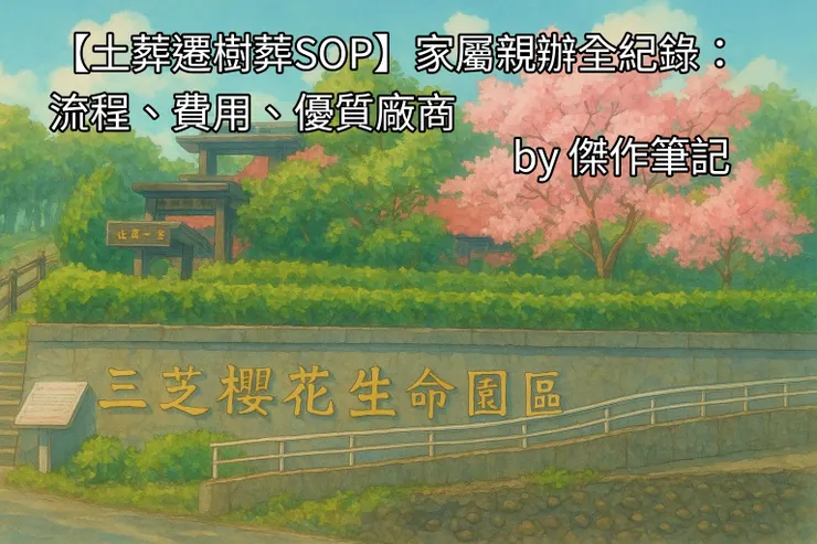 土葬遷樹葬SOP流程與費用明細