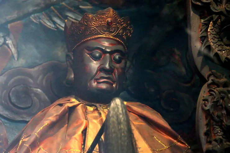 鹿港洋厝聖安宮道士帝君