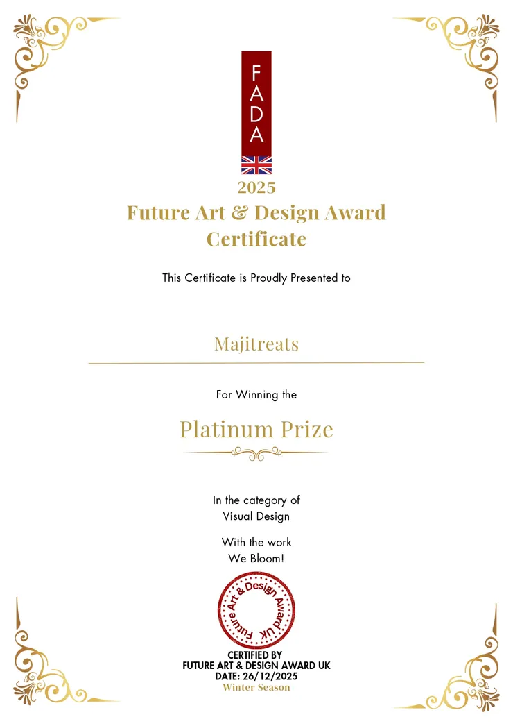 花蓮國際觀光形象影片榮獲 2025 英國 FADA 白金獎-證書