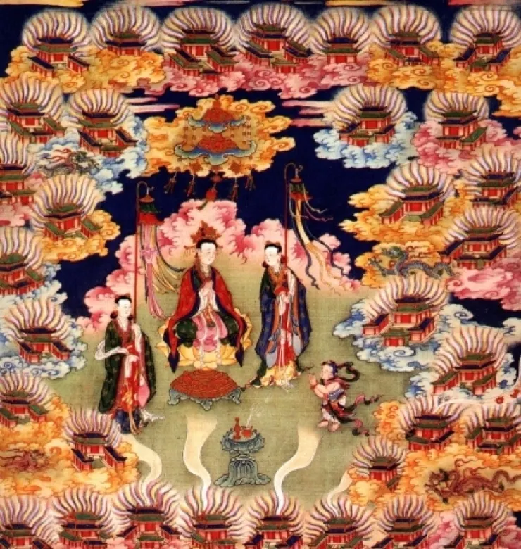 善財童子 拜王女天主光