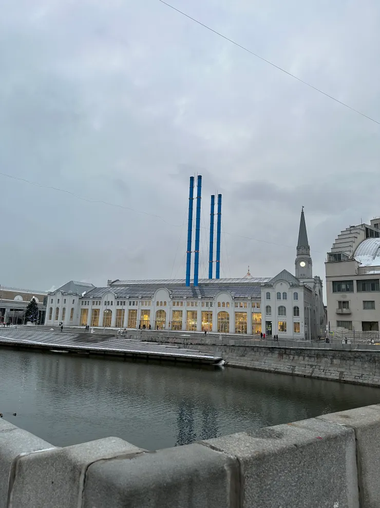 緊鄰著莫斯科河的ГЭС-2