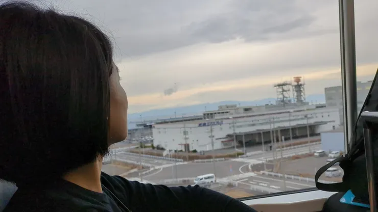 空港特快車進名古屋市區