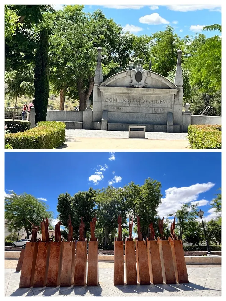 藝術家格雷柯墓碑和作品「耶穌十二門徒」