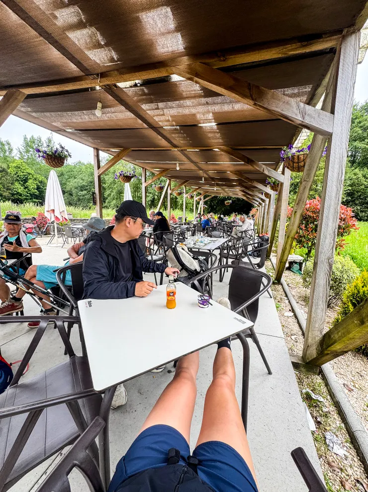 抬腳回血休息，真的好累啊啊啊～