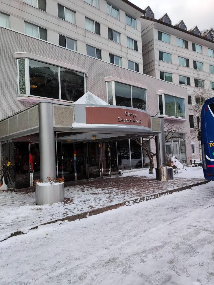 今晚入住的飯店外觀