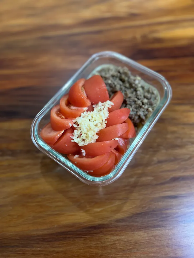 丁香肉燥與大鈺番茄