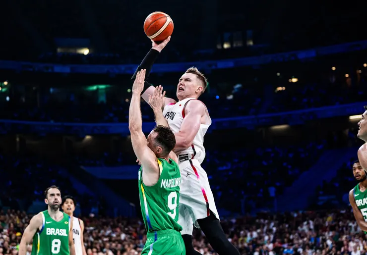 獨立扛下禁區的霍金森（圖片來源：奧運官網）