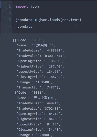 json