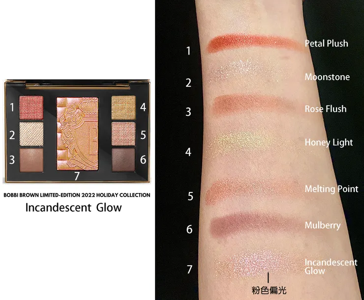 Bobbi Brown 2022聖誕-璀璨星夜鑽石眼頰盤||試色